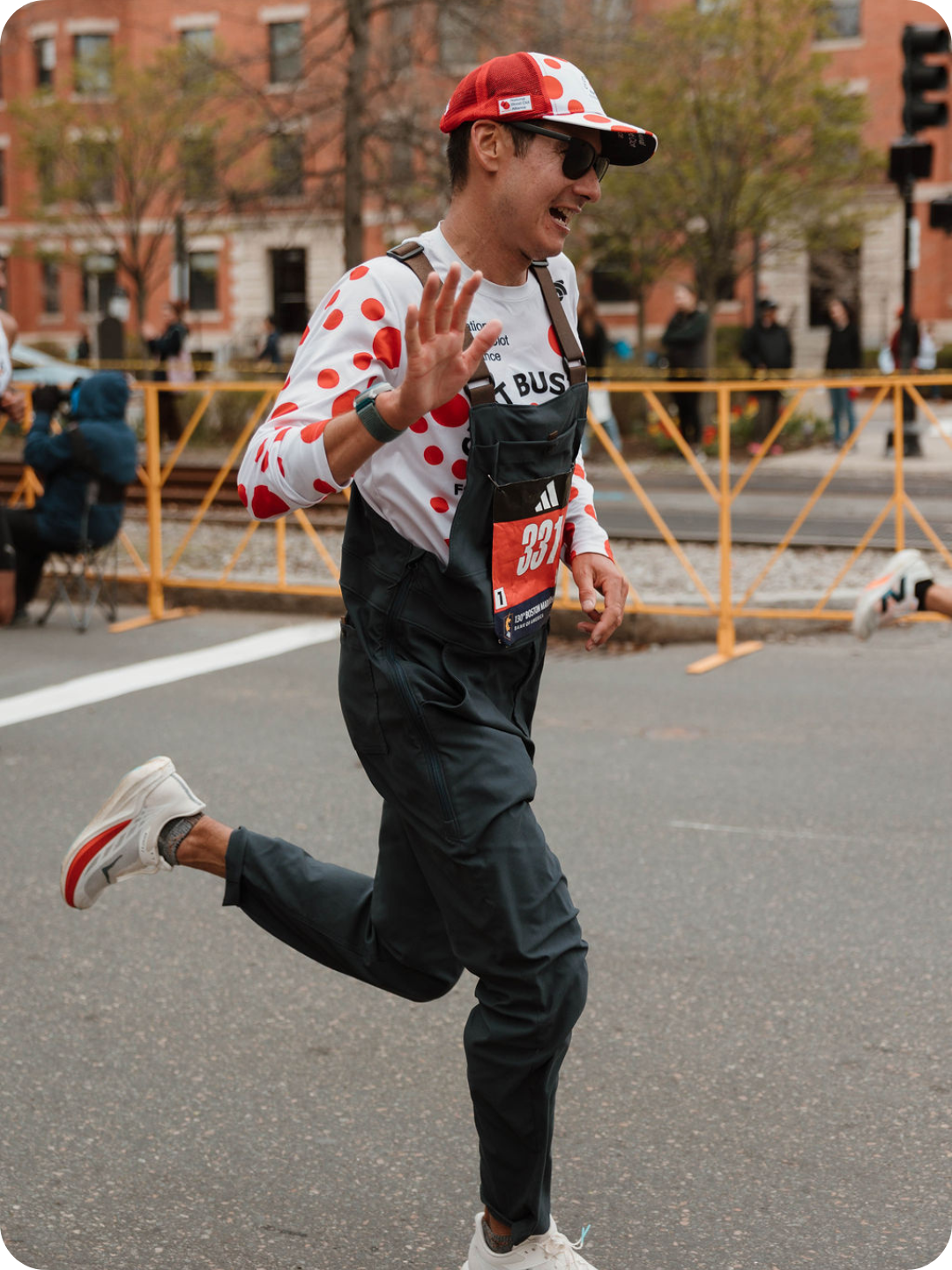 Our Overalls Ran The Boston Marathon
