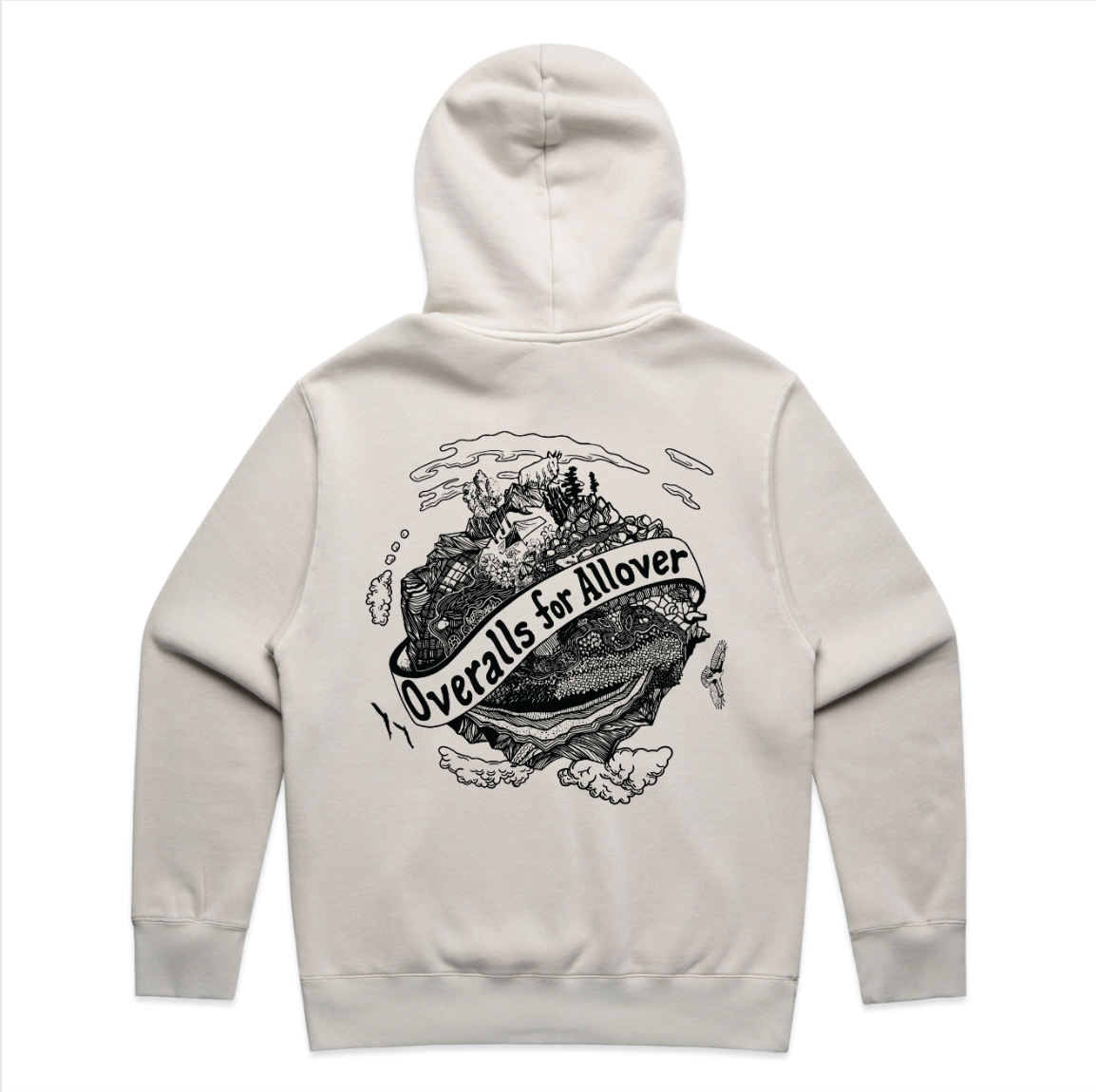 Allover x Andrew Dengate Hoodie